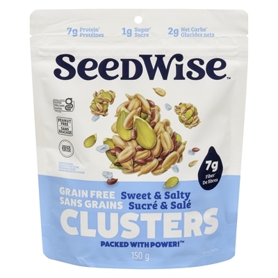 Ozery's Sweet + Salty Super Seed Crunch 150 g, $4.33/100g
