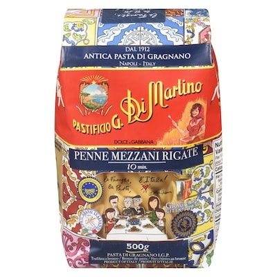 Di Martino Penne Mezzani Rigate 500 g, 0,90 $/100g