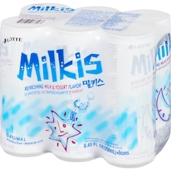 Lotte Milkis Carbonated Drink Refreshing Milk & Yogurt Flavor