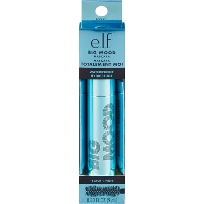 Elf Big Mood Waterproof Mascara Black 9 ml, $44.44/100ml