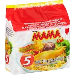 Mama Instant Noodles, Chicken Flavour 5-Pack - 275 g | Zehrs