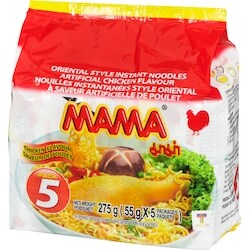 Mama Instant Noodles, Chicken Flavour 5-Pack - 275 g | Zehrs