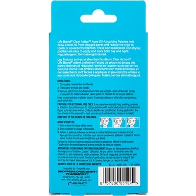 Hydrocolloid Acne Oil-Absorbing Patches