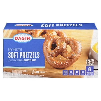 Dagim Soft Pretzels New York Style 590 g, $1.44/100g