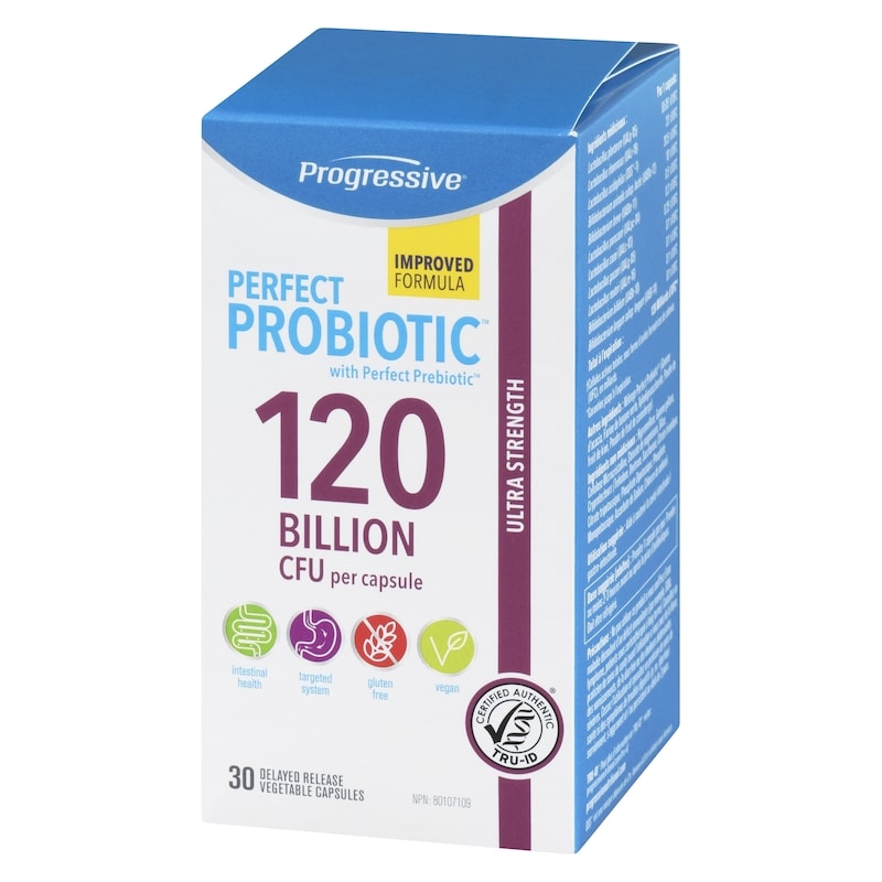 120 Billion Cfu Per Capsule Ultra Strength Perfect Probiotic