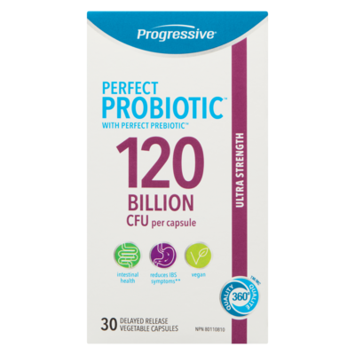 120 Billion Cfu Per Capsule Ultra Strength Perfect Probiotic