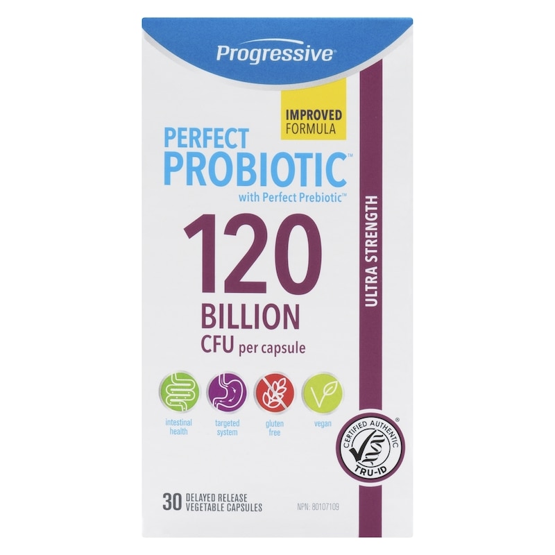 120 Billion Cfu Per Capsule Ultra Strength Perfect Probiotic