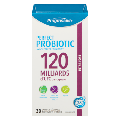 Progressive 120 Milliards D'Ufc Par Capsule Puissance Maximale Perfect Probiotic 30 ea, 2,37 $/1ch