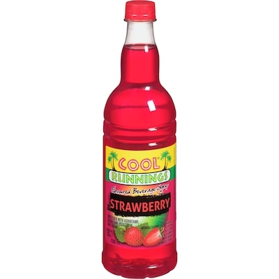Cool Runnings Fruit Beverage Syrup Strawberry 750 ml, $0.73/100ml