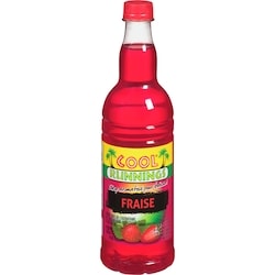 Cool Runnings Sirop aromatisé pour boisson fraise 750 ml, 0,73 $/100ml