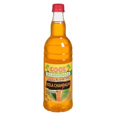 Cool Runnings Flavoured Beverage Syrup Kola Champagne 750 ml, $0.71/100ml