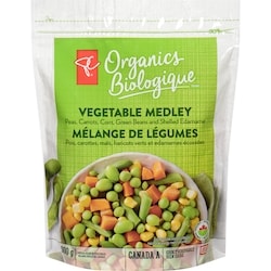 PC Biologique Mélange de légumes 500 g, 1,00 $/100g