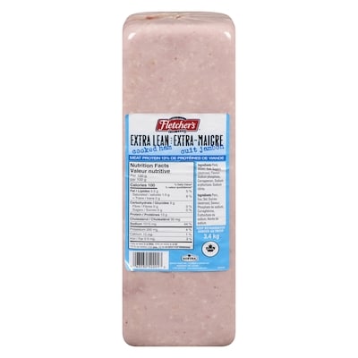 Fletcher's Extra Lean Cooked Ham  3.6 kg, $1.22/100g