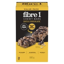 Fibre 1 Chewy Bars Oats & Chocolate - 840 g | Zehrs