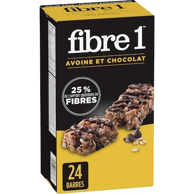 Fibre 1 Barres Tendres Avoine et Chocolat 840 g, 1,55 $/100g