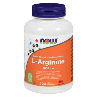 Now L-Arginine 1000 Mg Double Strength 120 ea, $0.33/1ea