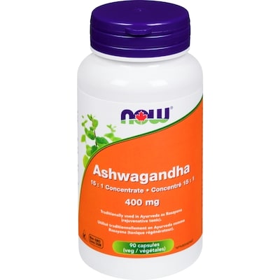 Now Ashwagandha 400 Mg 90 ea, $0.26/1ea
