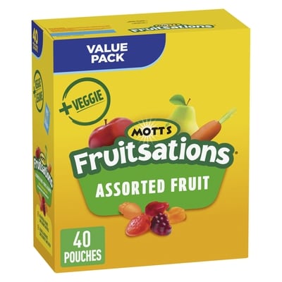 Mott's Fruitsations Fruit Flavoured Snacks, Assorted Fruit, Gluten Free 907 g, $1.43/100g