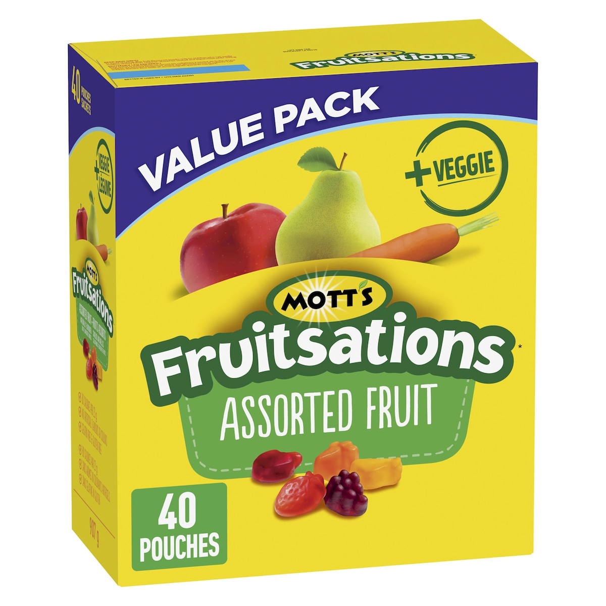 MOTTS Fruitsations Assorted Fruit Snacks, Value Pack