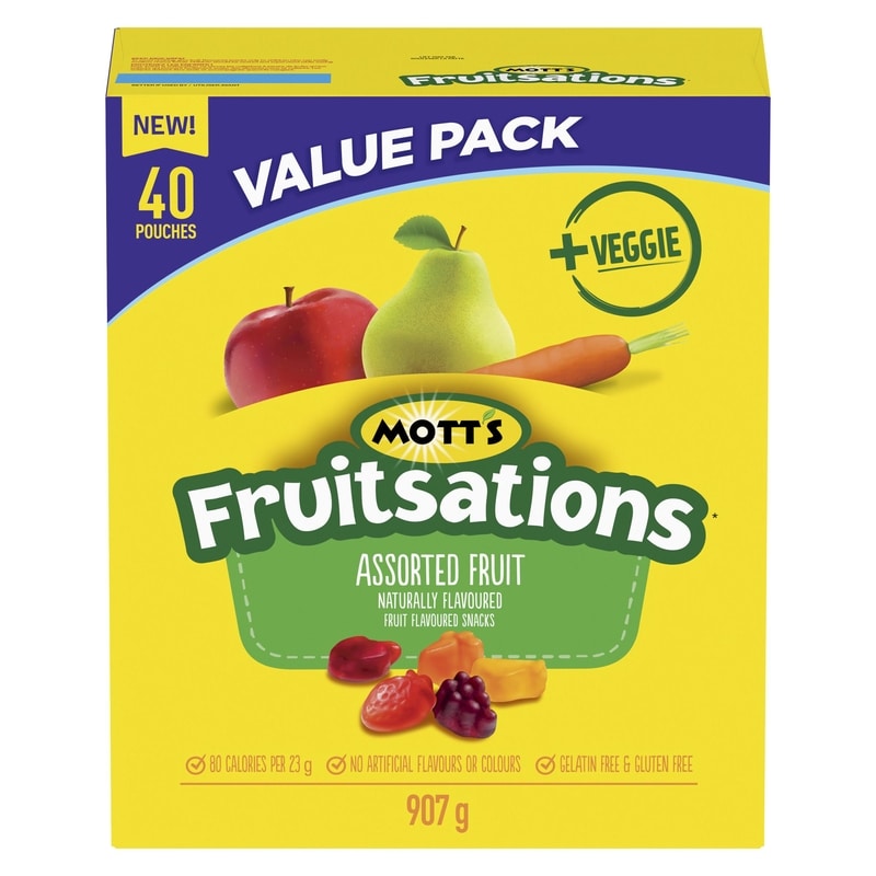 Fruitsations Fruit Flavoured Snacks, Assorted Fruit, Gluten Free