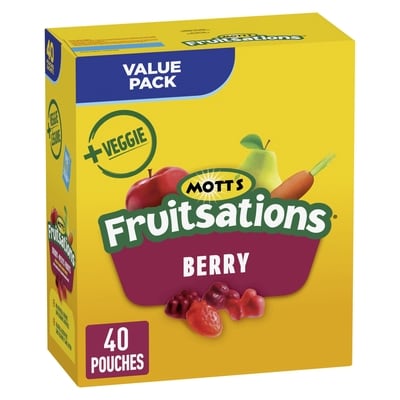 Mott's Fruitsations Fruit Flavoured Snacks, Berry, Gluten Free 907 g, $1.49/100g