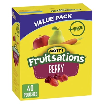 Mott's Fruitsations Fruit Flavoured Snacks, Berry, Gluten Free 907 g, $1.43/100g