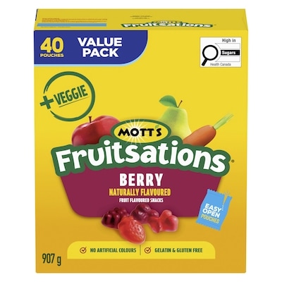 Fruitsations Fruit Flavoured Snacks, Berry, Gluten Free
