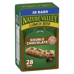 Nature Valley Lunchbox Granola Bars, Double Chocolate, Kids Snacks, Value Pack, 28 ct 728 g, $1.78/100g