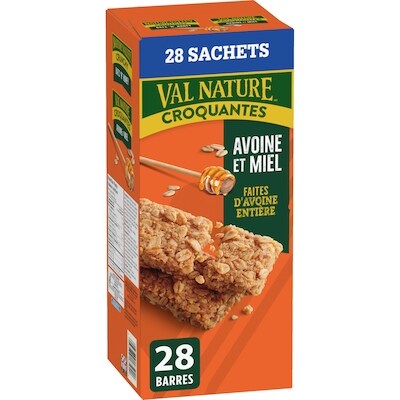 Nature Valley Croquantes, Avoine et Miel Barees Granola 56CT 1.28 kg, 1,01 $/100ml