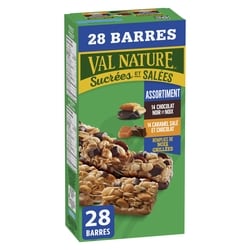Nature Valley Paquet de variétés sucré-salé 28 barres 980 g, 1,33 $/100g