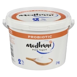 Modhani Plain Yogurt 2 kg, $0.34/100g