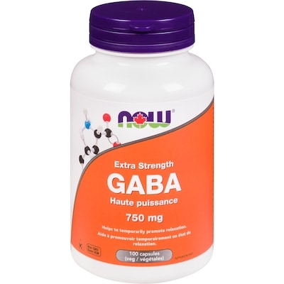 Now Gaba Extra Strength 750 Mg 100 ea, $0.26/1ea