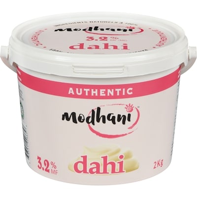 Modhani Dahi Authentic 3.2 % Mf 2 kg, $0.35/100g