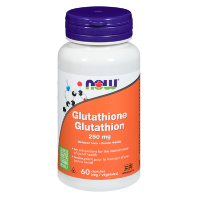 Now 250 Mg Glutathione 60 ea, $0.62/1ea