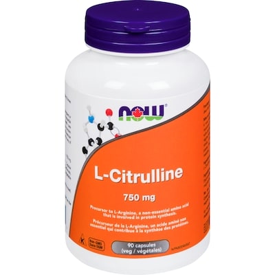 Now 750 Mg L-Citrulline 90 ea, $0.37/1ea