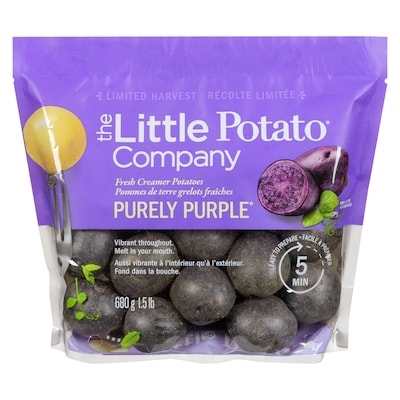 The Little Potato Company Fresh Creamer Potatoes Purely Purple 680 g, $0.74/100g