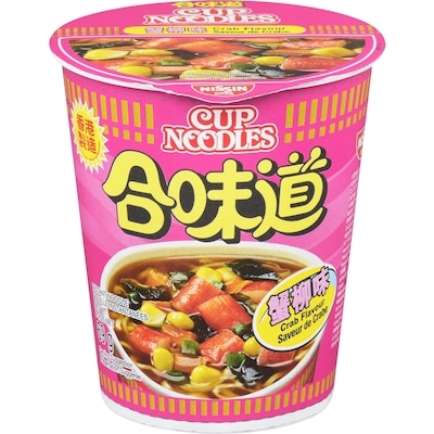 Nissin Instant Noodle 69 g, $3.32/100g