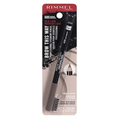 Rimmel London Brow This Way Professional Eyebrow Pencil 005 Ash Brown 1.4 g, $714.29/100g