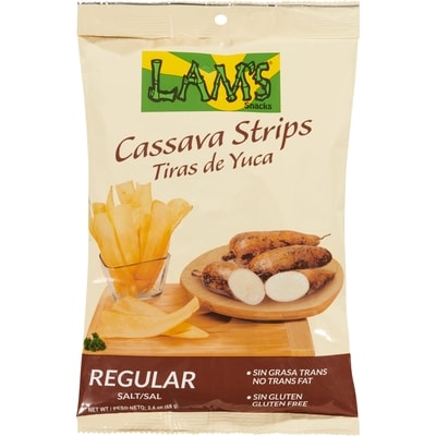 Lam's Regular Salt Cassava Strips 68 g, $3.96/100g