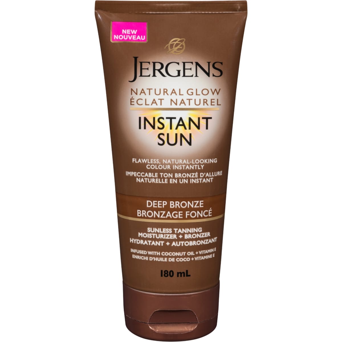 Jergens Bronzage Foncé Hydratant + Autobronzant 180 ml, 7,88 $/100ml