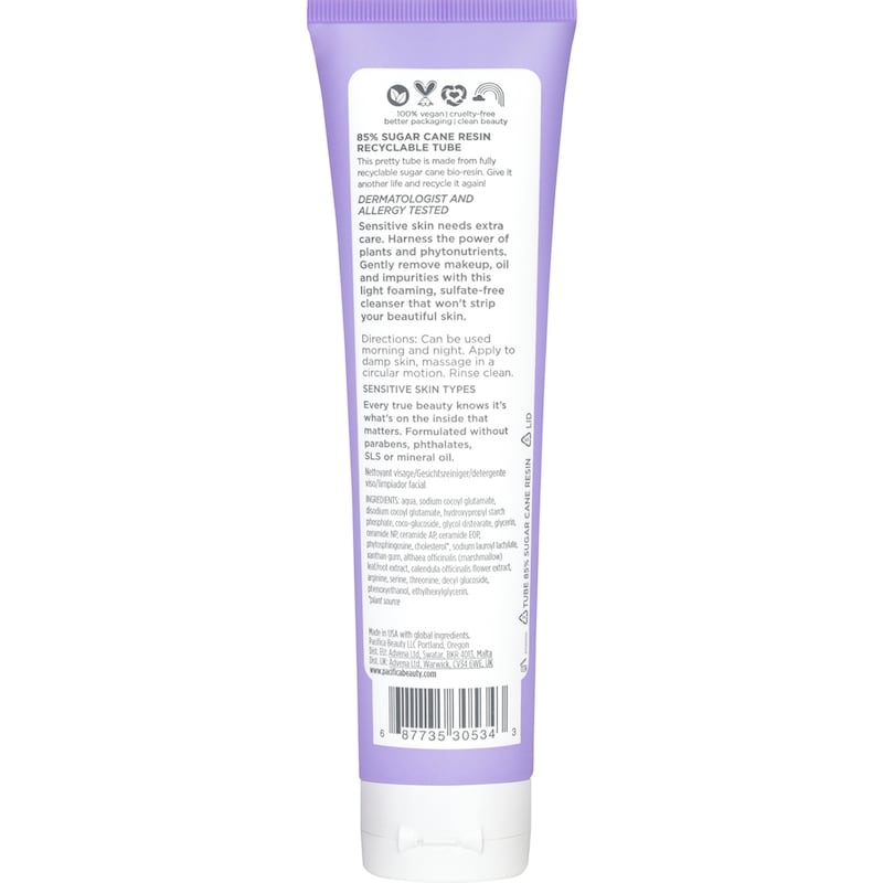 Vegan Ceramide Extra Gentle Face Wash