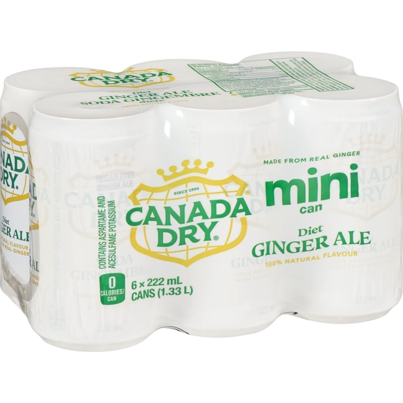 Diet Ginger Ale Mini Can