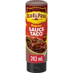 Old El Paso Sauce Taco Moyenne 243 ml, 1,35 $/100ml