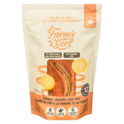 Farm Girl Mélange de pain à la banane et au caramel 350 g, 4,00 $/100g