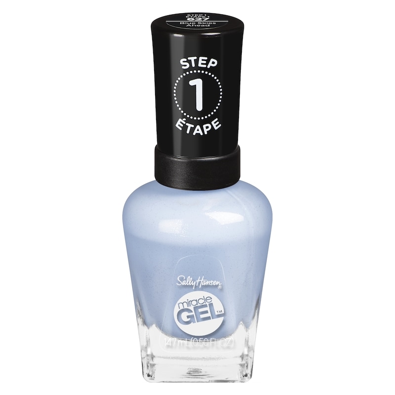 Miracle Gel Nail Color Step 1 627 Blue Skies Ahead