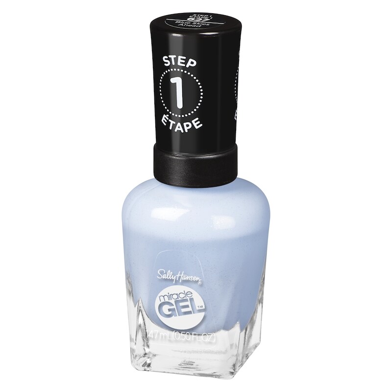 Miracle Gel Nail Color Step 1 627 Blue Skies Ahead