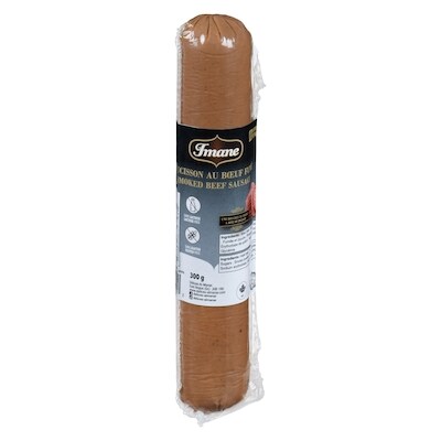 Imane Smoked Beef Sausage 300 g, $2.83/100g