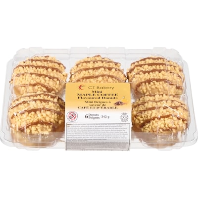 null Mini Maple Coffee Flavoured Donuts 342 g, $1.46/100g