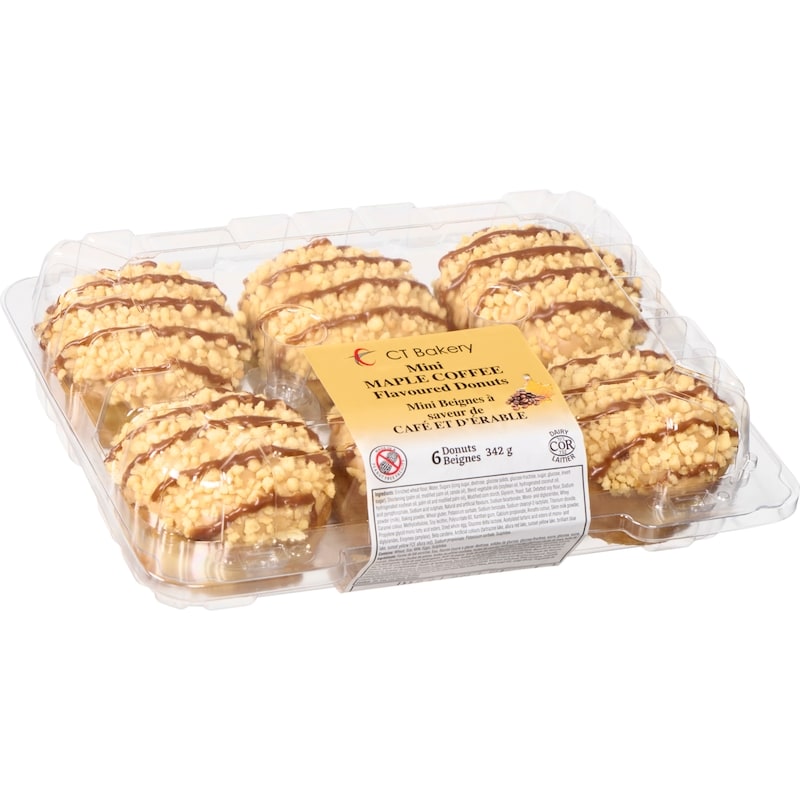 Mini Maple Coffee Flavoured Donuts