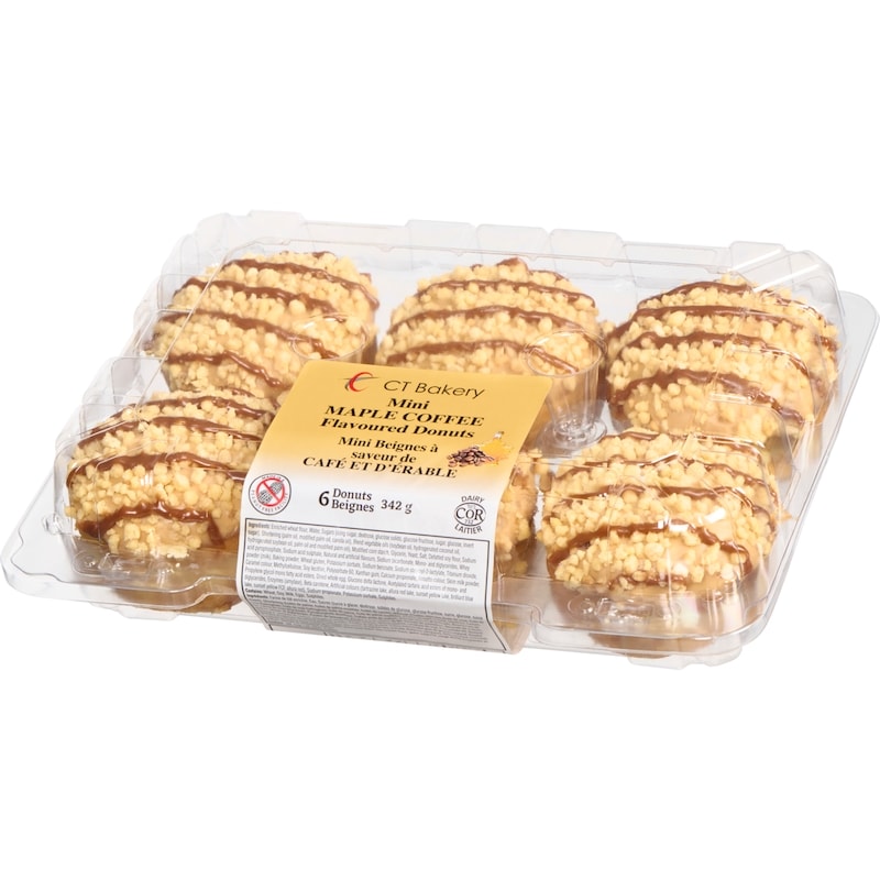 Mini Maple Coffee Flavoured Donuts